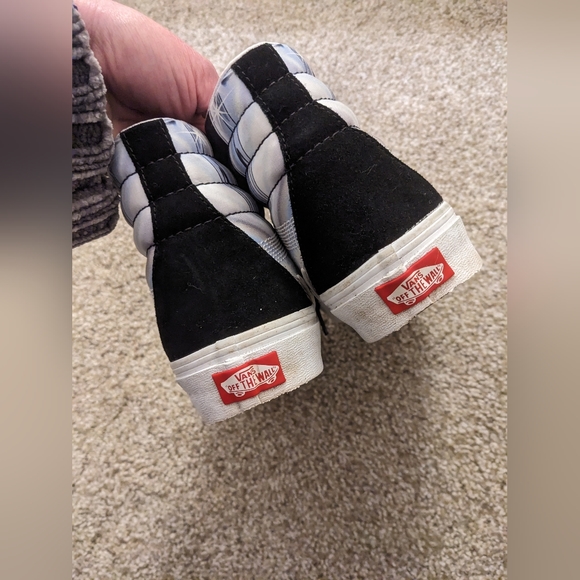 VANS Off The Wall high top Sk8-Hi lighting bolt | Women's 8 Mens 6.5 - Picture 2 of 8